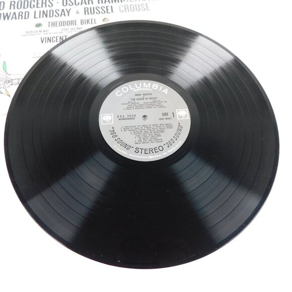 Sound of Music Original Broadway Cast Columbia Masterworks Vinyl LP Record 1959 - Picture 6 of 8
